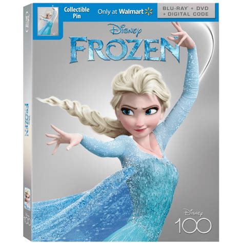 frozen disney100 edition walmart exclusive blu ray dvd digital code ph