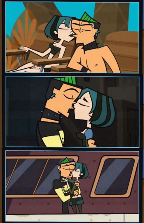 Gwen And Duncans Kisses Best Ship Ever Total Drama Island Cartoon