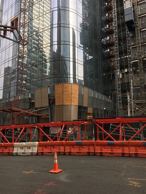 Crane Coming Down Completion Imminent At 111 Murray Street Tribeca