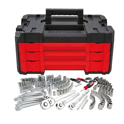 Craftsman 262 Piece Standard Sae And Metric Combination Polished