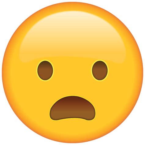 Download Frowning Face With Open Mouth Emoji Emoji Island