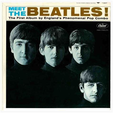 Meet The Beatles Rare Signed Ed Sullivan Repro Cover Lp Album Etsy