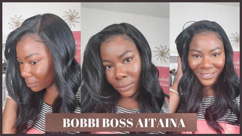 Bobbi Boss Glueless HD Lace Wig I Aitaina I Affordable Wig Series YouTube