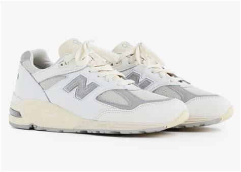 New Balance 990v2 Made In Usa White M990tc2 Release Date Sbd