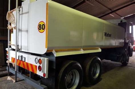 Water tanks are used to provide storage of water for use in many applications, drinking water, irrigation agriculture, fire suppression, agricultural farming, both for plants and livestock, chemical manufacturing, food preparation as well as many other uses. WATER TANKER Water bowser trucks for sale in Gauteng on ...