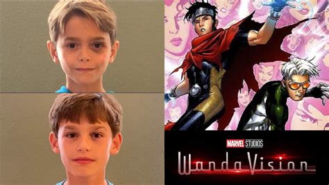 Wiccan And Speed Scarlet Witch And Visions Twin Sons Audition Tapes For