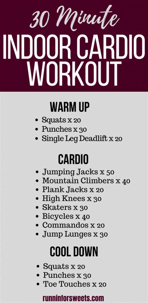 Minute Indoor Cardio Workout The Best At Home Cardio Exercises