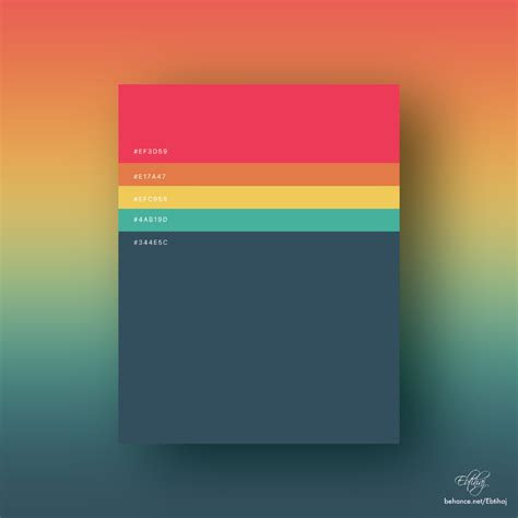 8 Beautiful Flat Color Palettes For Your Next Design