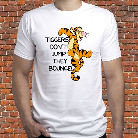 Tigger Tshirt Tigger Quote Shirt Tigger Bounce T Shirt Etsy