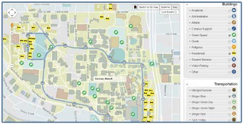 Campus Georgia Tech Mapa 2 Download Scientific Diagram