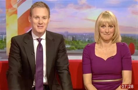 bbc breakfast host louise minchin forced to apologise after swearing on live tv while dan