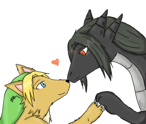 Wolf Dragon Love By Sparxpunx On Deviantart