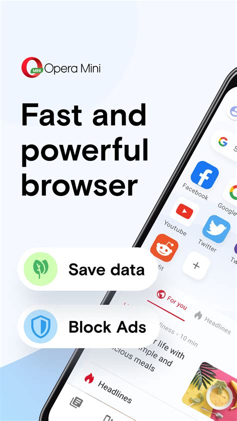 Opera mini allows you to browse the internet fast and privately whilst saving up to 90% of your data. Opera Mini - fast web browser APK 52.2.2254.54723 Download for Android - Download Opera Mini ...