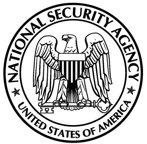 National Security Agency Logo Emblem Graphic File Etsy