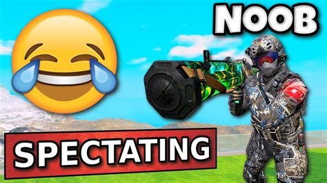 I Spectated The Worlds Biggest Noob In Cod Mobile Youtube