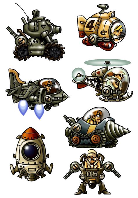 Metal Slug Concept Art