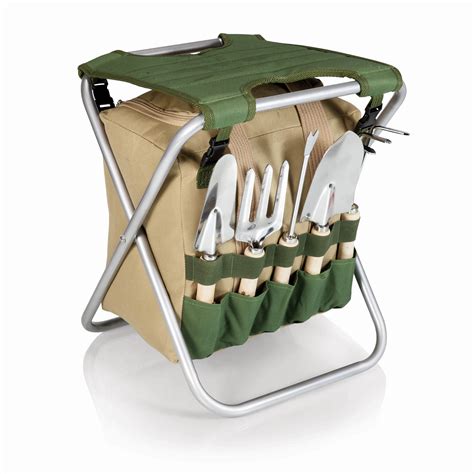 Gardener Seat And Garden Tool Kit 5pc Set At Mighty Ape Nz