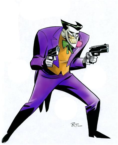 Joker By Bruce Timm Bruce Timm Batman Comics Joker