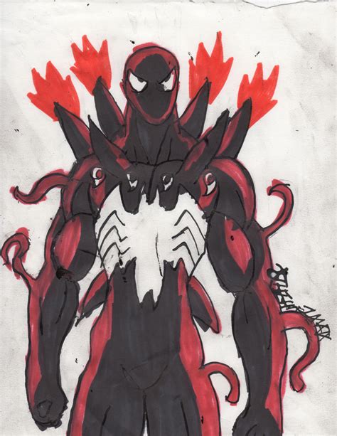 Juubi Symbiote Spidey By Chahlesxavier On Deviantart