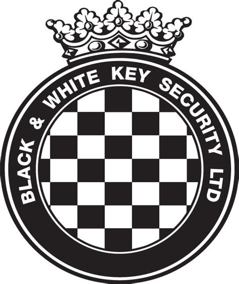Home Black And White Key Security