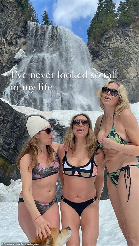Chelsea Handler Dons Weed Bikini In Snow Weeks After Tearing Meniscus