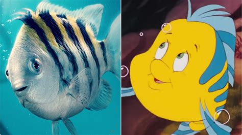 The Photorealistic Flounder In Little Mermaid Is A Bit Freaky