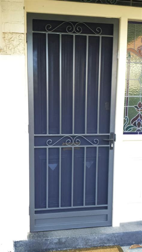 Steel Security Doors Security Screen Window Grill Design Door Design