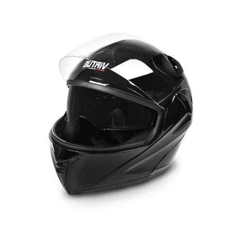 Zxmt Dot Full Face Motorcycle Helmets Dual Visor Flip Up Helmet For