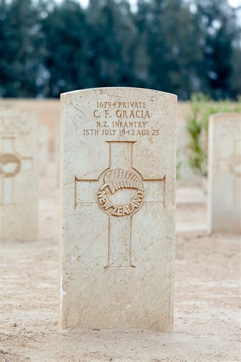 Clifford Frank Gracia New Zealand War Graves Project