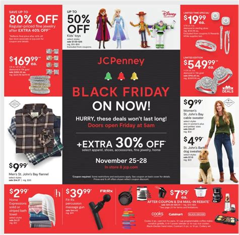 Jcpenney Weekly Ad Flyer November 25 To November 28