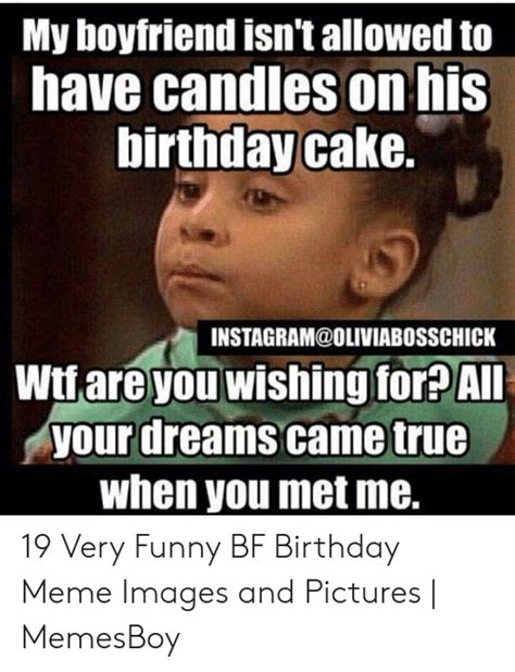 Funny Boyfriend Birthday Meme Funny Png