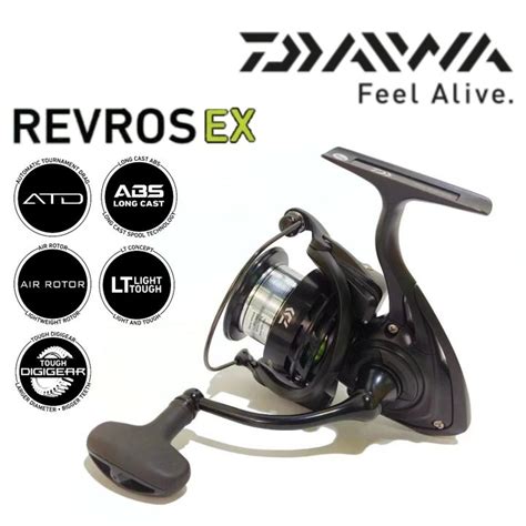 Daiwa Revros Ex Lt Spinning Reel Lazada