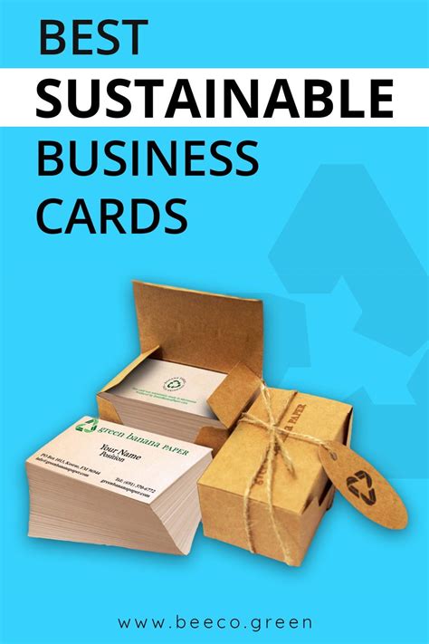 Top 9 Eco Friendly Business Cards Alternatives In 2019 Eco Eco