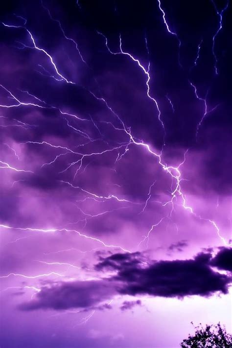 Electric Purple Lightning Dark Purple Aesthetic Violet Aesthetic