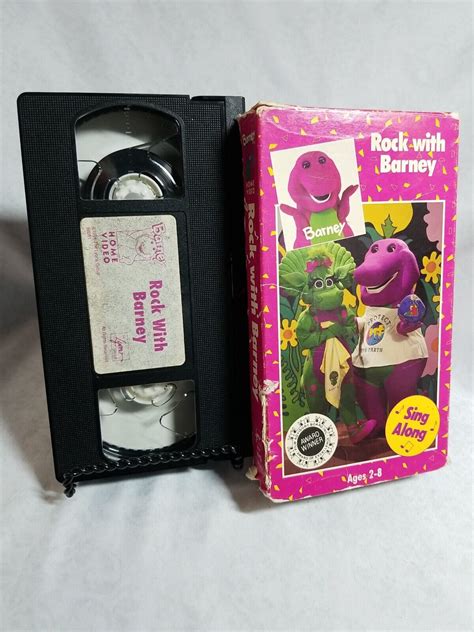 Barney Rock With Barney Vhs 1992 Original Release 45986980816 Ebay