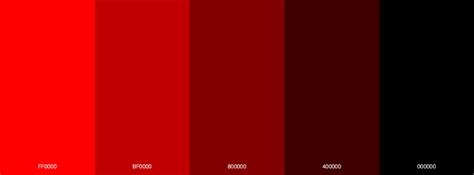 22 Attractive Red Monochromatic Color Palettes » Blog ... Png image of dark red wine color palette.