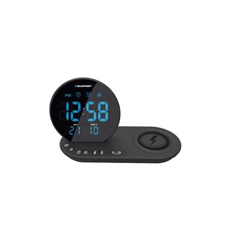 blaupunkt cr85bk alarm clock digital alarm clock black alarm clocks and clock radios photopoint lv
