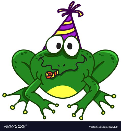A Smiling Frog Eps10 Royalty Free Vector Image