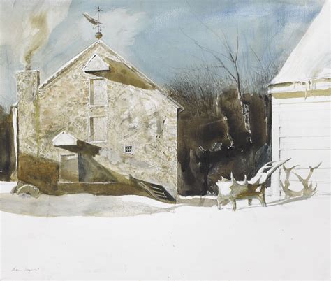 Weather Front Study For Arctic Circle Andrew Wyeth 1996 Andrew