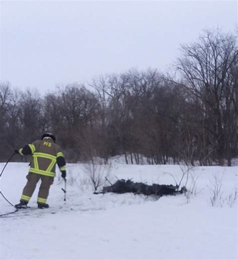 Snowmobile Destroyed In Fire Saturday In Paynesville West Central