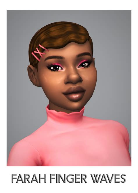 Farah Finger Waves This Hair Is Retexture And Slight Modification Of