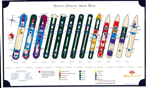 Deck Plans Disney Dream And Disney Fantasy • The Disney Cruise Line Blog