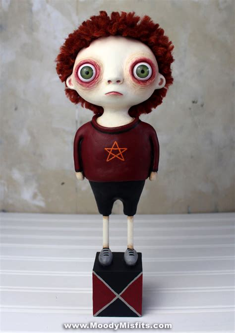 Handmade Ooak Doll Art Strange Dolls Moody Misfits