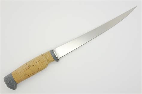 white river knives traditional fillet 8 5 inch blade cork handle