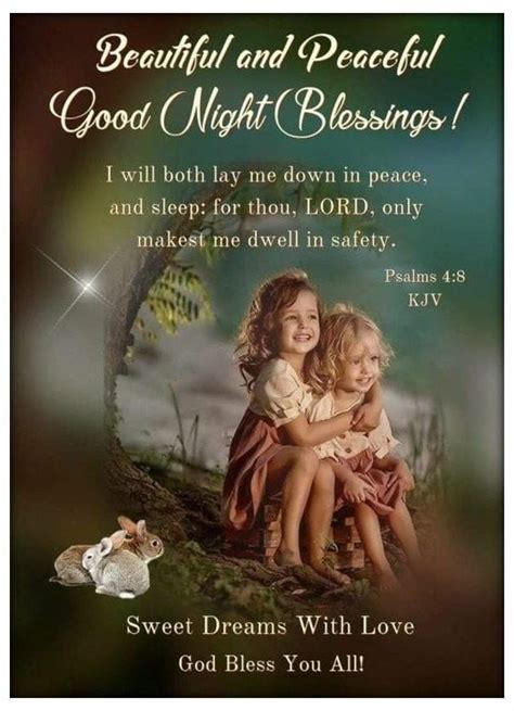 Beautiful And Peaceful Good Night Blessings Pictures Photos And