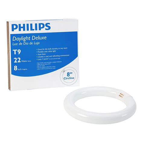 Philips 8 In 22 Watt T9 Daylight Deluxe 6500k Circline Fluorescent