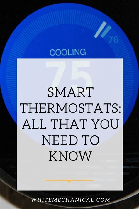 Smart Thermostats All That You Need To Know Smart Thermostats