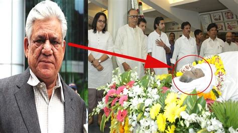 A Tribute Video Om Puri Funeral Video Youtube