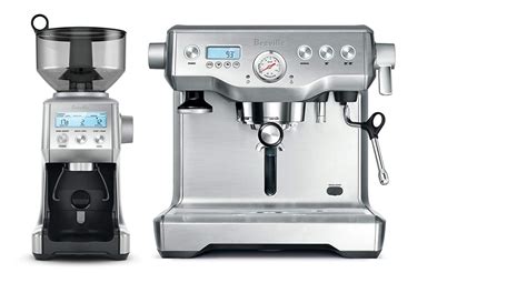 Breville bdc650bss grind control coffee maker, brushed stainless steel. Breville The Dynamic Duo Espresso Machine with Grinder ...