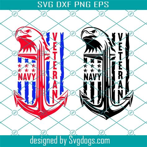 Us Navy Veteran Distressed Svg Usa American Flag Svg Armed Forces
